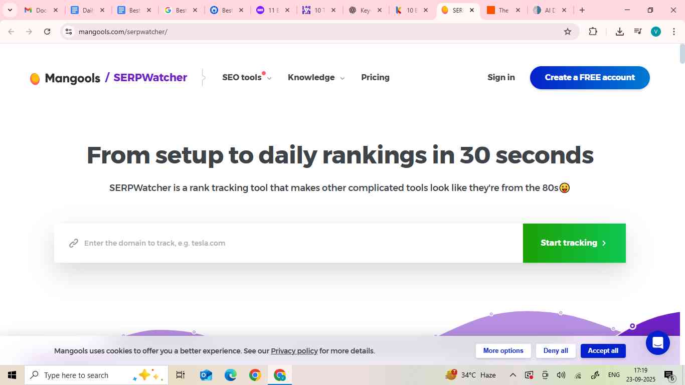 Mangools / SERPWatcher