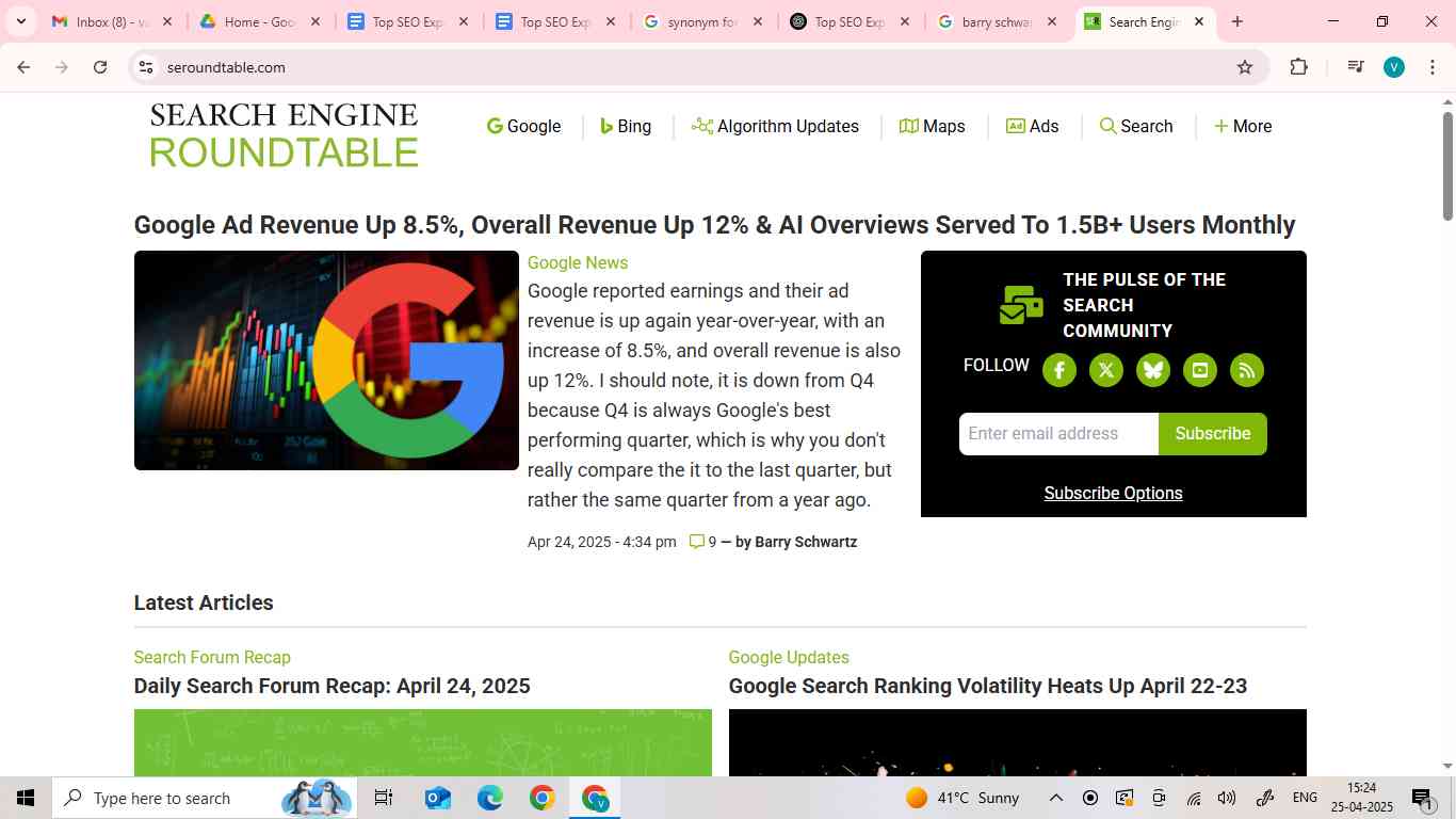 Search Engine Roundtable