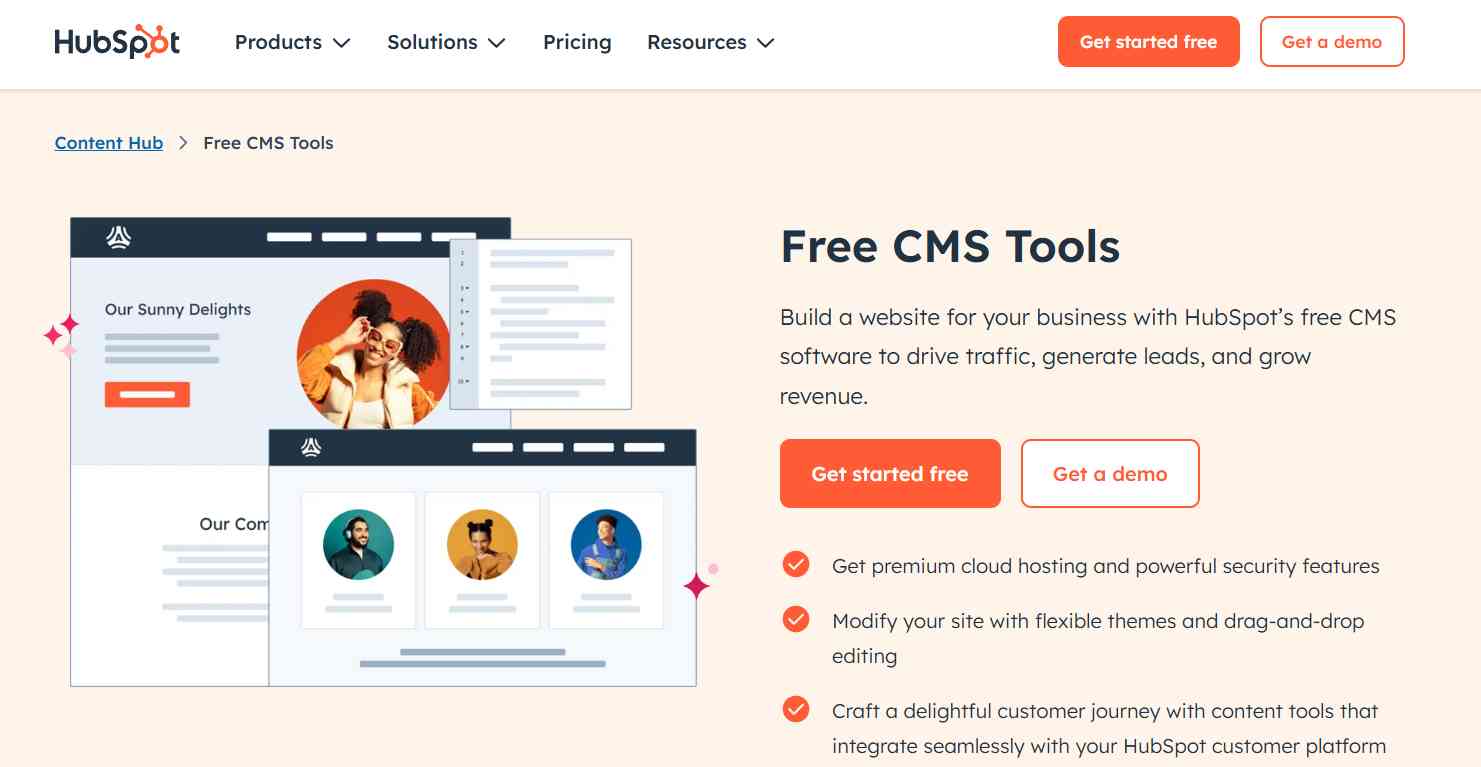 HubSpot CMS